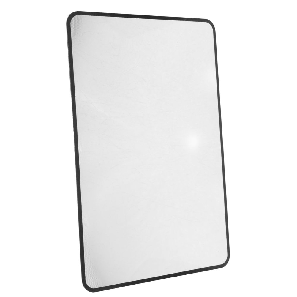 CALLARON White PVC Bookmark with Magnifying Lens, Full-Page Reading Magnifier