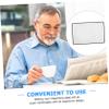 CALLARON White PVC Bookmark with Magnifying Lens, Full-Page Reading Magnifier view 2