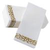 50 Disposable Paper Napkins, White, 40 x 30 cm view 1