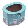 Supvox Portable Folding Children's Toilet Made of High-Density Corrugated Cardboard view 1