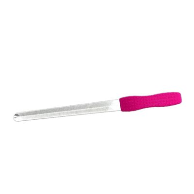 VALICLUD Double-Sided Stainless Steel Fingernail File, Compact and Washable