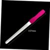 VALICLUD Double-Sided Stainless Steel Fingernail File, Compact and Washable view 2