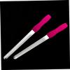 VALICLUD Double-Sided Stainless Steel Fingernail File, Compact and Washable view 4