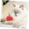 PENIKOKO Interactive Plush and Silvervine Cat Toy with Catnip, Red view 4