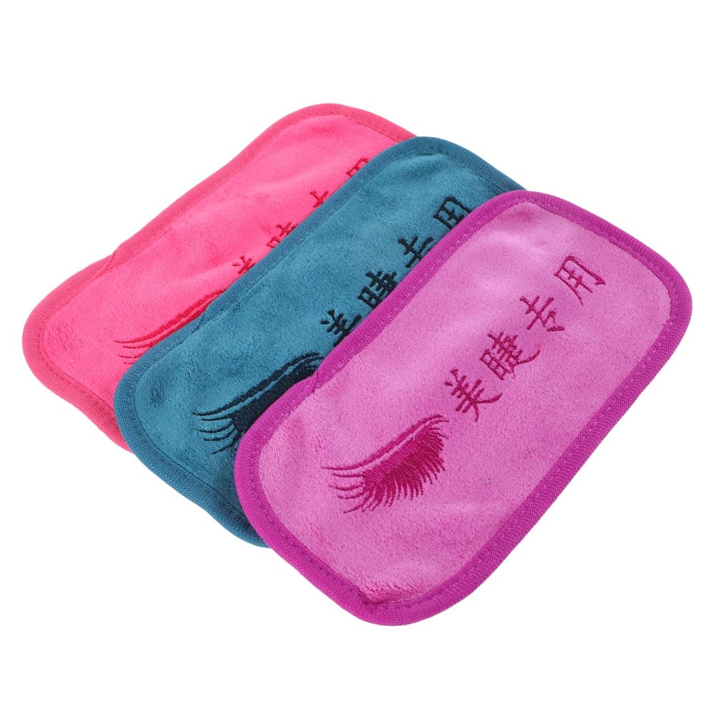 3-Piece Fabric Forehead Pads for Eyelash Extensions