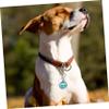 HEMOTON 15 Pack Lightweight Silicone Name Tag Rings for Dog Collars view 3