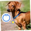 HEMOTON 15 Pack Lightweight Silicone Name Tag Rings for Dog Collars view 4