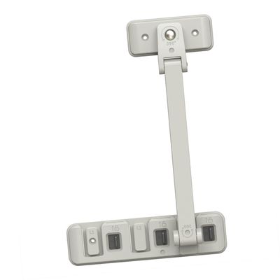 Yardwe Baby and Toddler Window and Door Safety Lock, Self-Adhesive, Easy Installation, ABS and POM, White