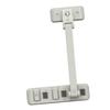 Yardwe Baby and Toddler Window and Door Safety Lock, Self-Adhesive, Easy Installation, ABS and POM, White view 1