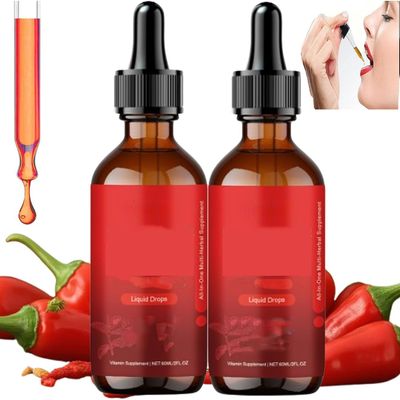 Cayenne Pepper Drops, Cayenne Extract Liquid, Natural Ingredients for Women and Men (2)