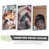 HANABASS Wooden Hamster House view 4