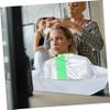 SAFIGLE Green Medium Fabric Haircut Cape for Salons view 3