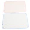 Toddmomy Washable Cotton Urine Mats for Babies, 2-Piece Set view 1