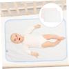 Toddmomy Washable Cotton Urine Mats for Babies, 2-Piece Set view 2