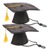 JOINPAYA 2-Pack Pet Graduation Hat view 1