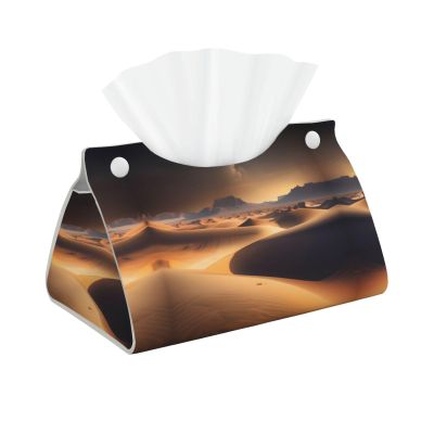 Desert Stars Printed Tissue Box for Nightstand, Dining Room, or Living Room