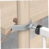IMIKEYA Door Safety Gate Replacement Parts, 2 Steel and PVC Threaded Rods, No Drilling view 3