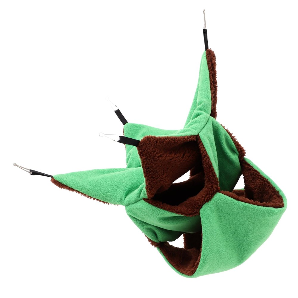 HANABASS Guinea Pig Hideout Warm Multi-Layer Cotton Hammock