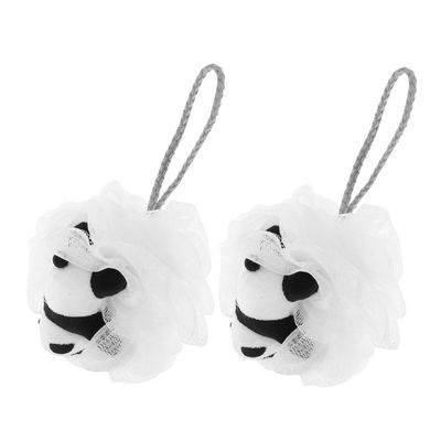 2-Piece Panda Bath Sponges for Toddlers