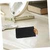 SHERCHPRY Multifunctional PU Faux Leather Storage Cases, 4-Piece Set, Black, for Hair Combs and Eyelash Curlers view 4