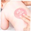Supvox 4 Sets Bow Powder Puff Tool, Fluffy Pink Plush Powder Puffs with Bow Knot, 3 Pieces per Set view 3