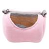 Breathable Small Pet Carrier Travel Bag for Hamsters and Reptiles, Pink view 2