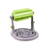 Toddmomy Green Plastic Drum Dispenser for Slow Feeding and Dog Food Training view 1