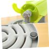 Toddmomy Green Plastic Drum Dispenser for Slow Feeding and Dog Food Training view 2