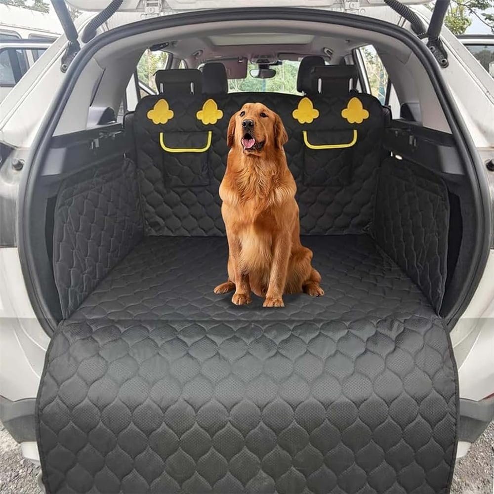 DQSZ Car Dog Mat for Suzuki Ignis 2016–2024, Trunk and Bumper Protector