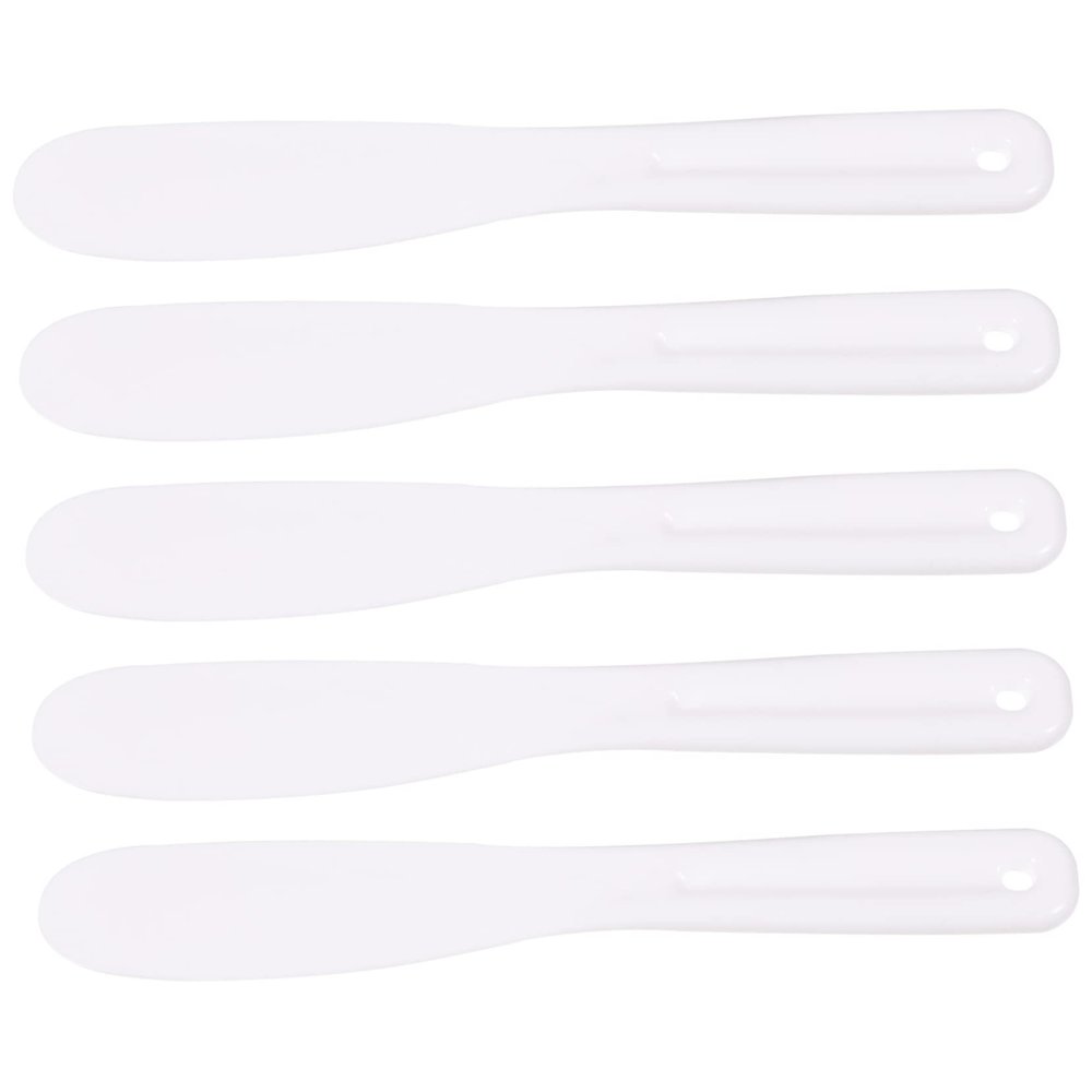 5-Piece Silicone Cosmetic Spatulas for Lotion and Moisturizer