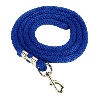 Pilipane Horse Lunge Line with Snap, Heavy-Duty Training Rope, 6.6 ft, Blue
