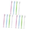 WRITWAA 3 Sets Double-Headed Tapered Interdental Toothbrushes, 4-Piece Sets view 1