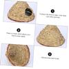 ibasenice Handmade Straw Birdhouse Bird Nest for Placement, Natural Material for Pets and Garden Decoration view 4