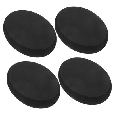 NIYANGLE 4-Piece Black EVA Back Lotion Applicator Replacement Pads