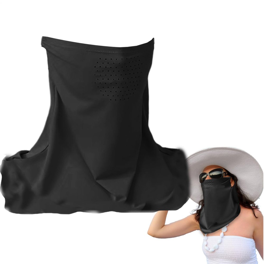 Women's Sun Protection, Breathable and Cooling Face Cover