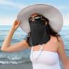 Women's Sun Protection, Breathable and Cooling Face Cover view 2