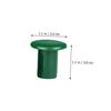 iplusmile Green PVC Protective Caps for Plant Support Stakes, Flexible view 2