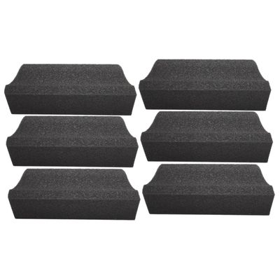 SAFIGLE 2 Sets of Beard Cleaning Sponges, 3 Pieces Each