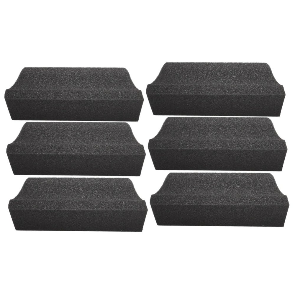 SAFIGLE 2 Sets of Beard Cleaning Sponges, 3 Pieces Each