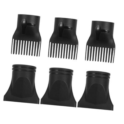 POPETPOP 6-Piece Universal Hair Dryer Diffuser Attachment Set