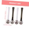 4-Piece Eye Cream Applicator Set, Zinc Alloy, White view 4