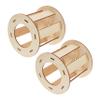ERINGOGO 2-Piece Wooden Rabbit Feeder view 1