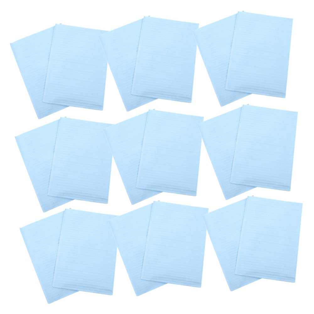 Disposable Blue Fiber Table Mats for Nail Salons