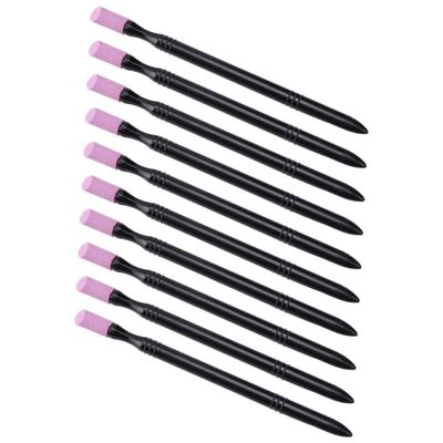 Nail File Accessories, 10-Piece Plastic Set for Trimming and Polishing