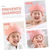 Warmhm Adjustable TPE/PP Crown Shampoo Bath Cap for Toddlers view 2