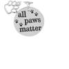 POPETPOP 2-Piece Dog Necklace with Letter Pendant view 3