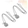 POPETPOP 2-Piece Dog Necklace with Letter Pendant view 4