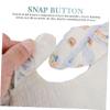 Veemoon 12-Piece Soft Cotton Muslin Bibs for Newborns view 3