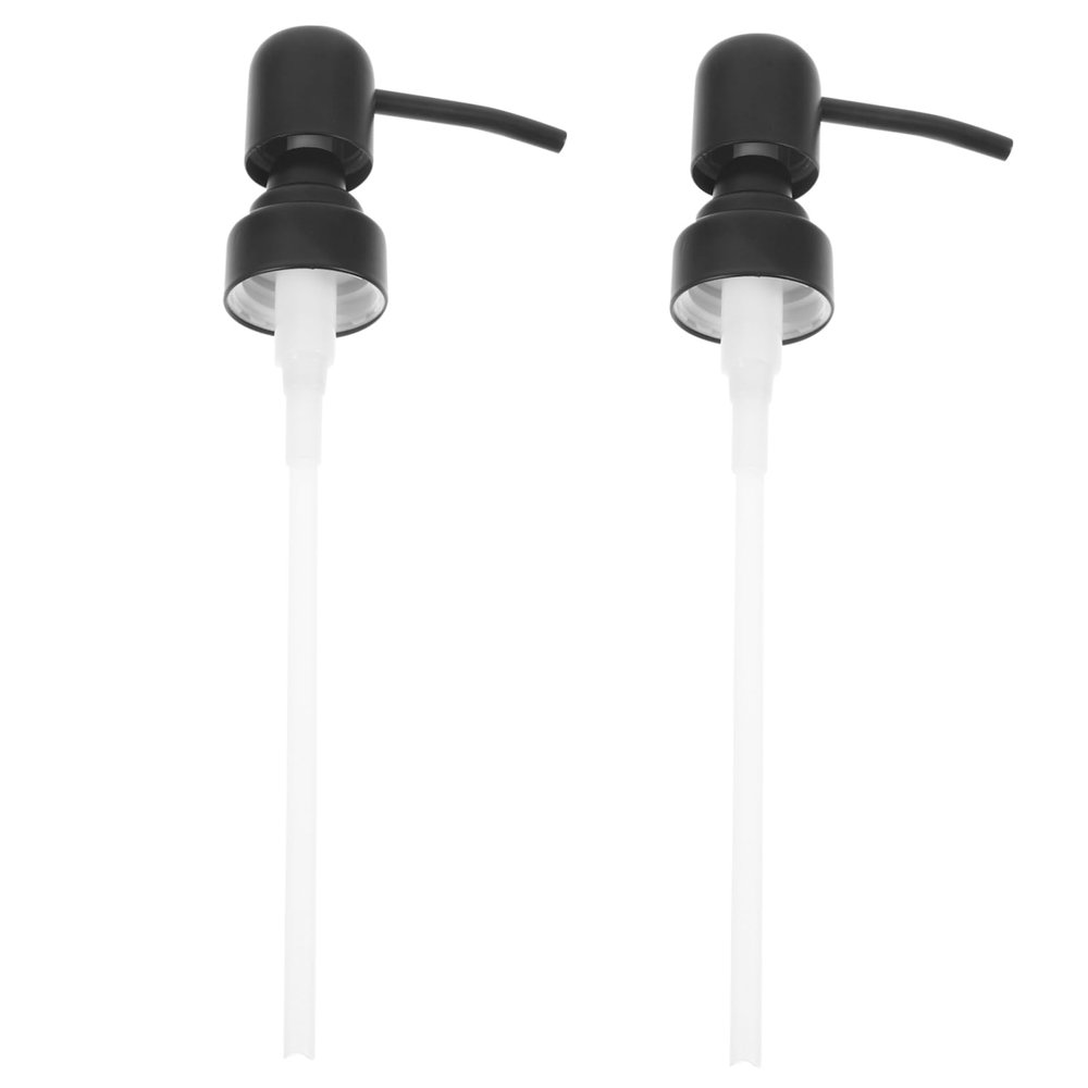 UKCOCO 2-Piece Stainless Steel Lotion Bottle Pump Replacement Heads