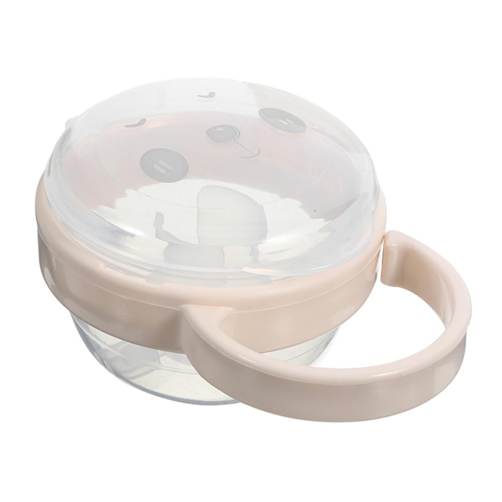 Hemobllo Pacifier Case for On the Go, PP Pacifier Box with Hook, Dustproof Storage Case for Babies